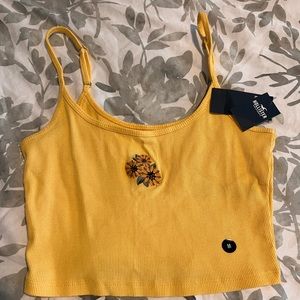 Hollister Baby Cami Sunflower Tank